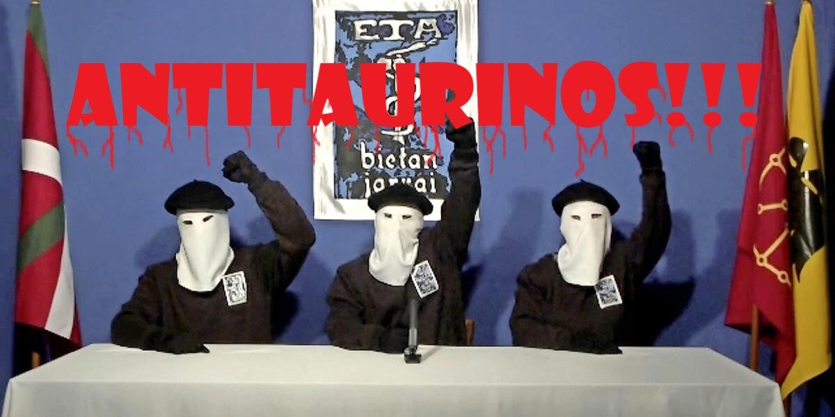 Imagen de miembros del grupo terrorista ETA